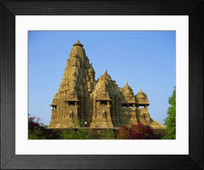 Framed Print : Kandariya Mahadev Temple, Western Group, Khajuraho, UNESCO World Heritage Site Framed Print : Kandariya Mahadev Temple, Western Group, Khajuraho, UNESCO World Heritage Site