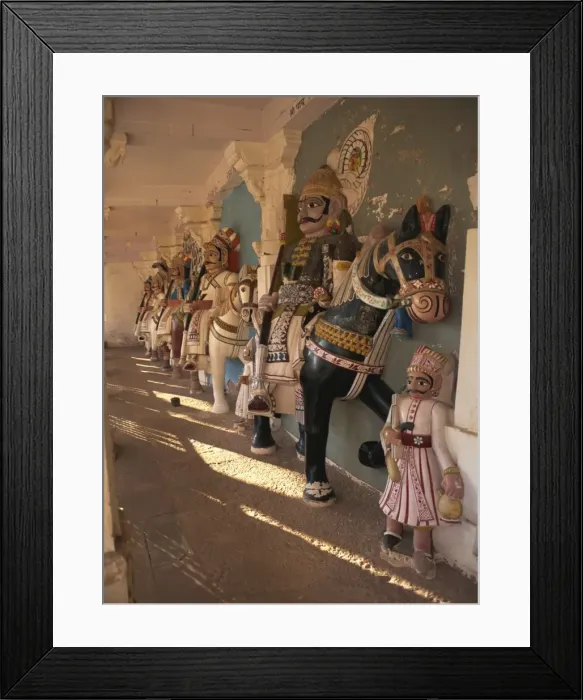Framed Print : Hall of Heroes including gods and local rulers, Mandor, near Jodhpur, Rajasthan state Framed Print : Hall of Heroes including gods and local rulers, Mandor, near Jodhpur, Rajasthan state