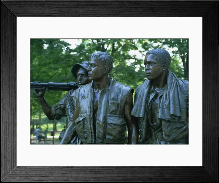 Framed Print : Vietnam Veterans Memorial, Washington D. C. United States of America, North America Framed Print : Vietnam Veterans Memorial, Washington D. C. United States of America, North America