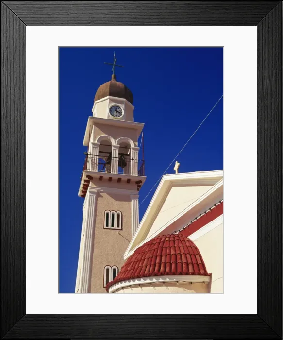Framed Print : Church at Farsa, Cephalonia, Ionian Islands, Greek Islands, Greece, Europe Framed Print : Church at Farsa, Cephalonia, Ionian Islands, Greek Islands, Greece, Europe