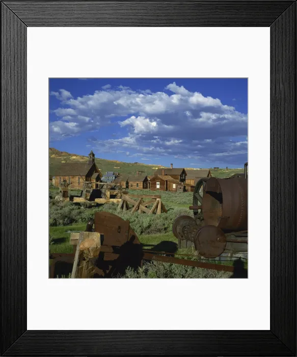 Framed Print : The ghost town of Bodie, California, United States of America, North America Framed Print : The ghost town of Bodie, California, United States of America, North America