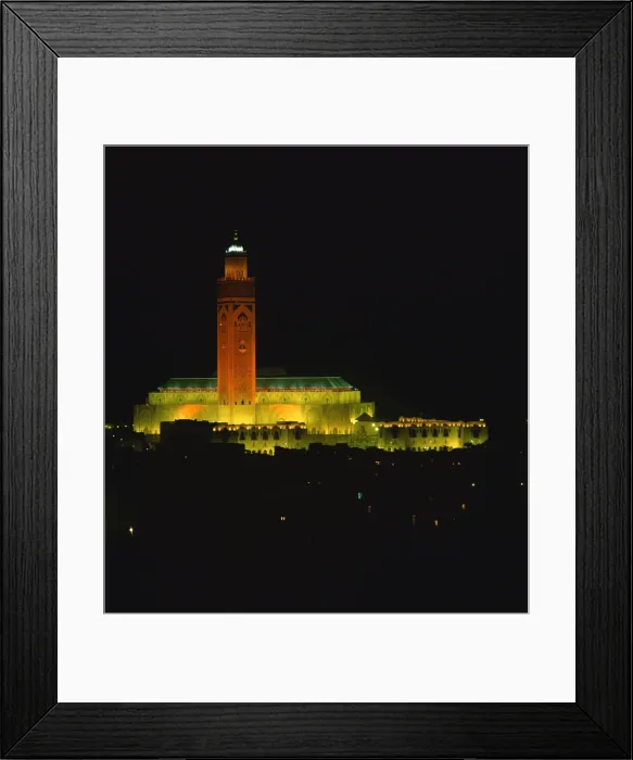 Framed Print : King Hassan II Mosque, Casablanca, Morocco, North Africa, Africa Framed Print : King Hassan II Mosque, Casablanca, Morocco, North Africa, Africa