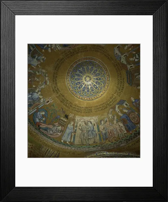 Framed Print : Mosaics inside St. Marks Basilica, Venice, Veneto, Italy, Europe Framed Print : Mosaics inside St. Marks Basilica, Venice, Veneto, Italy, Europe