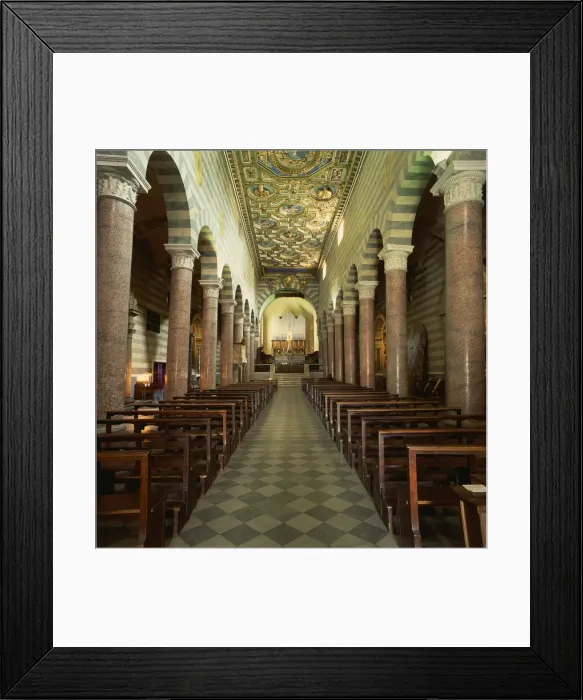 Framed Print : Inside the Grande Duomo, Volterra, Tuscany, Italy, Europe Framed Print : Inside the Grande Duomo, Volterra, Tuscany, Italy, Europe
