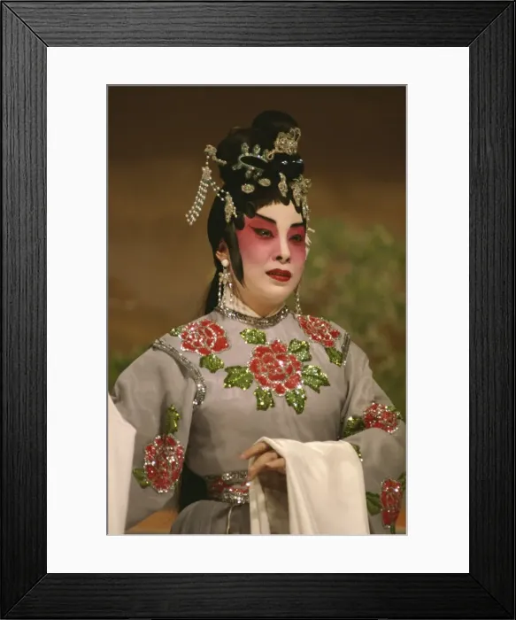 Framed Print : Cantonese opera, Hong Kong, China, Asia Framed Print : Cantonese opera, Hong Kong, China, Asia