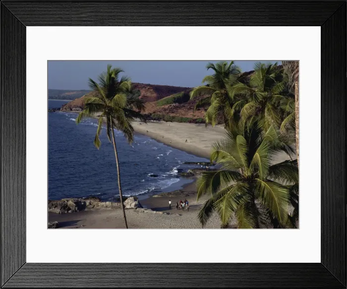 Framed Print : Chapora Fort and beach, Goa, India, Asia Framed Print : Chapora Fort and beach, Goa, India, Asia