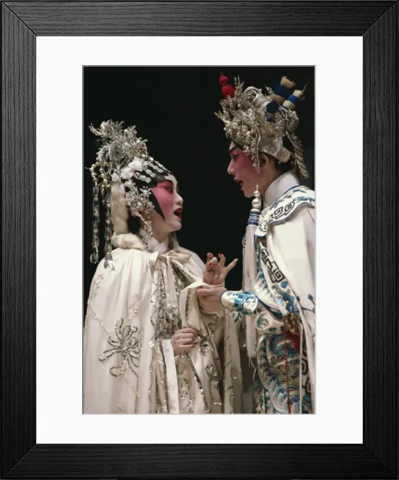 Framed Print : Chinese stage opera, Cheung Chau Island, Hong Kong, China, Asia Framed Print : Chinese stage opera, Cheung Chau Island, Hong Kong, China, Asia