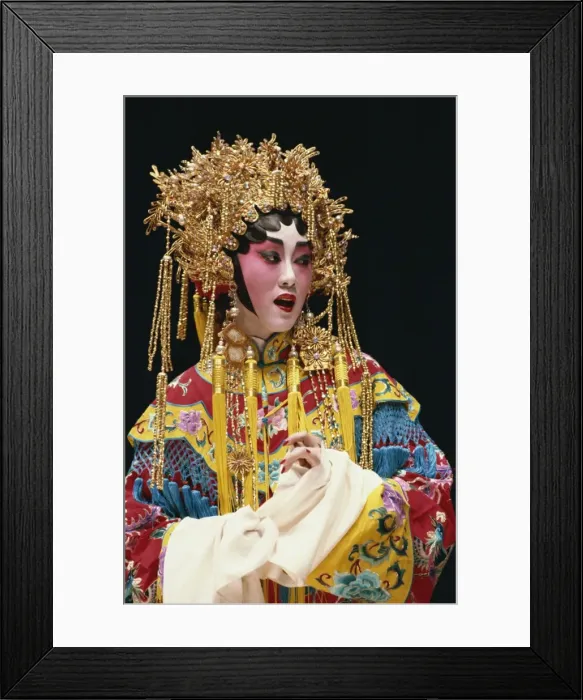 Framed Print : Chinese stage opera, Cheung Chau Island, Hong Kong, China, Asia Framed Print : Chinese stage opera, Cheung Chau Island, Hong Kong, China, Asia