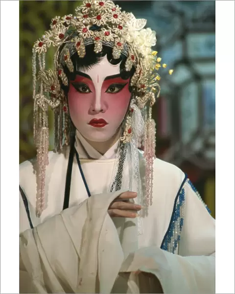 Chinese opera actors perform all year round, Singapore, Southeast Asia, Asia