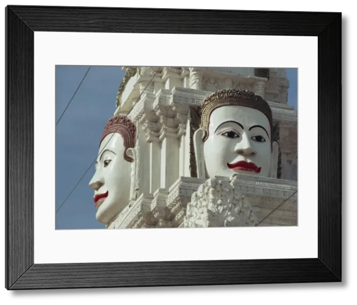 Framed Print : Wat Botum, Phnom Penh, Cambodia, Indochina, Southeast Asia, Asia