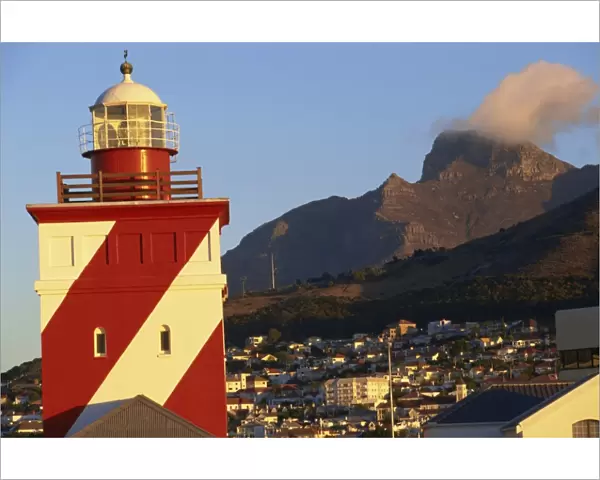 Mouille Point Lighthouse, Cape Town, South Africa, Africa