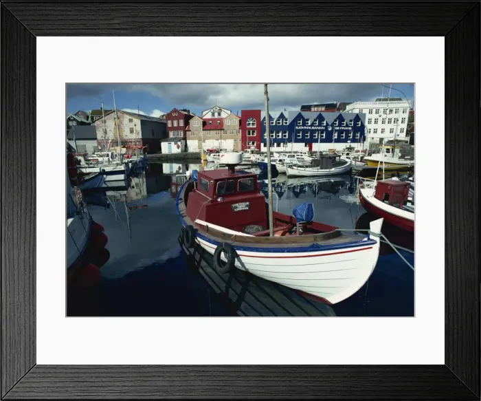 Framed Print : Thorshavn, Faroes, Denmark, Europe Framed Print : Thorshavn, Faroes, Denmark, Europe