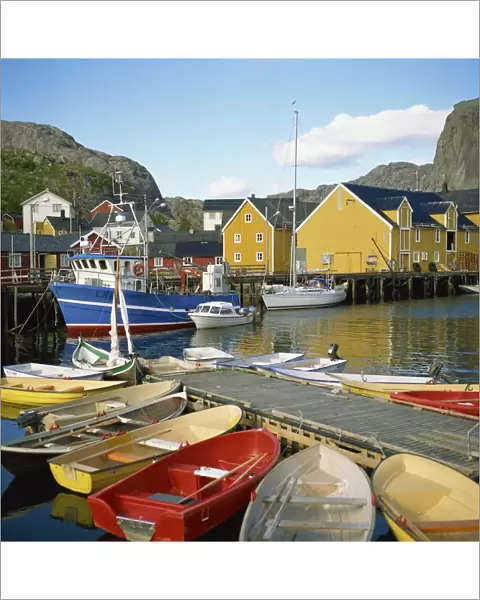 Nusfjord, Lofotens, Norway, Scandinavia, Europe