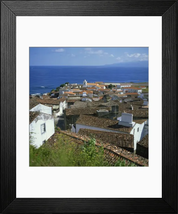 Framed Print : Flores from Corvo, Azores, Mid-Atlantic