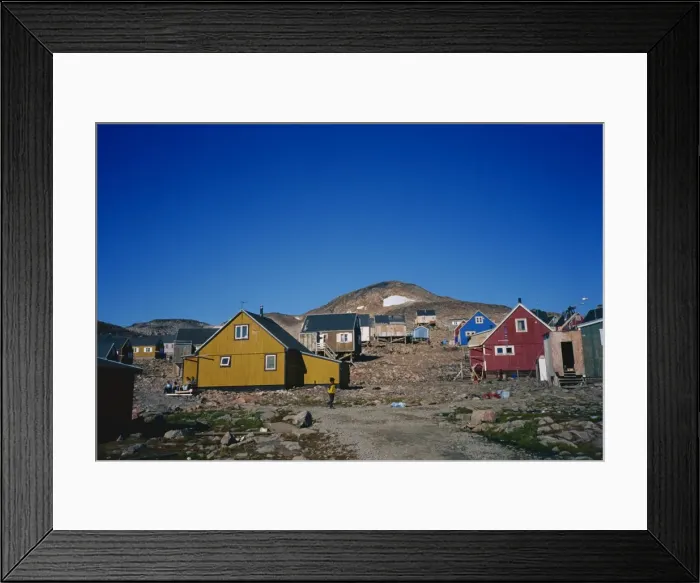 Framed Print : Ittoqqortoormiit, East Greenland, Greenland, Polar Regions Framed Print : Ittoqqortoormiit, East Greenland, Greenland, Polar Regions