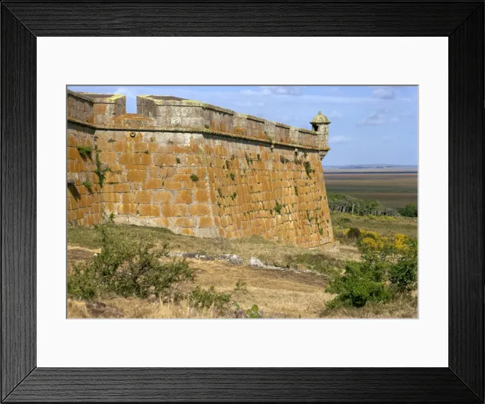 Framed Print : Fort San Miguel, by Laguna Merin, on Brazilian border, Uruguay, South America Framed Print : Fort San Miguel, by Laguna Merin, on Brazilian border, Uruguay, South America