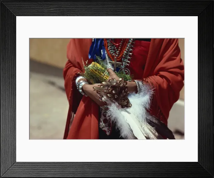 Framed Print : Nambe corn dance symbols, New Mexico, United States of America, North America Framed Print : Nambe corn dance symbols, New Mexico, United States of America, North America