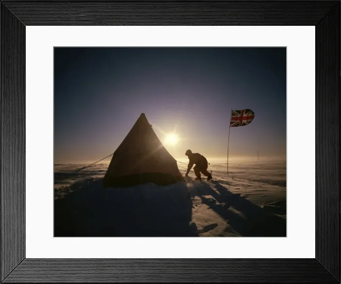 Framed Print : Blizzard on the Polar plateau, Antarctica, Polar Regions Framed Print : Blizzard on the Polar plateau, Antarctica, Polar Regions