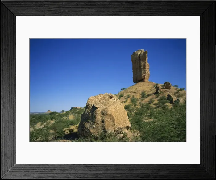 Framed Print : Vingerklip (Finger Rock), Damaraland, Namibia, Africa Framed Print : Vingerklip (Finger Rock), Damaraland, Namibia, Africa
