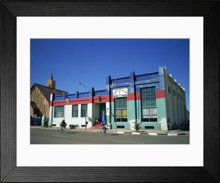 Framed Print : SWAPO Headquarters, Luderitz, Namibia, Africa Framed Print : SWAPO Headquarters, Luderitz, Namibia, Africa