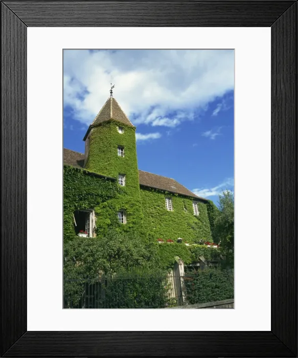 Framed Print : Abbey grounds, Tournus, Bourgogne, France, Europe Framed Print : Abbey grounds, Tournus, Bourgogne, France, Europe