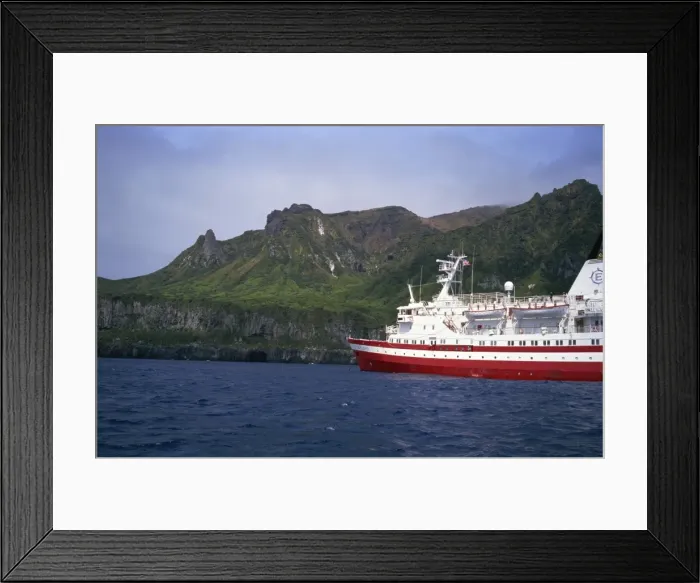 Framed Print : Gough Island, Tristan da Cunha group, Mid Atlantic Framed Print : Gough Island, Tristan da Cunha group, Mid Atlantic