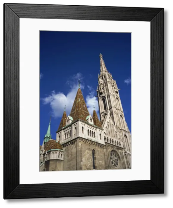 Framed Print : Matthias church, Budapest, Hungary, Europe Framed Print : Matthias church, Budapest, Hungary, Europe