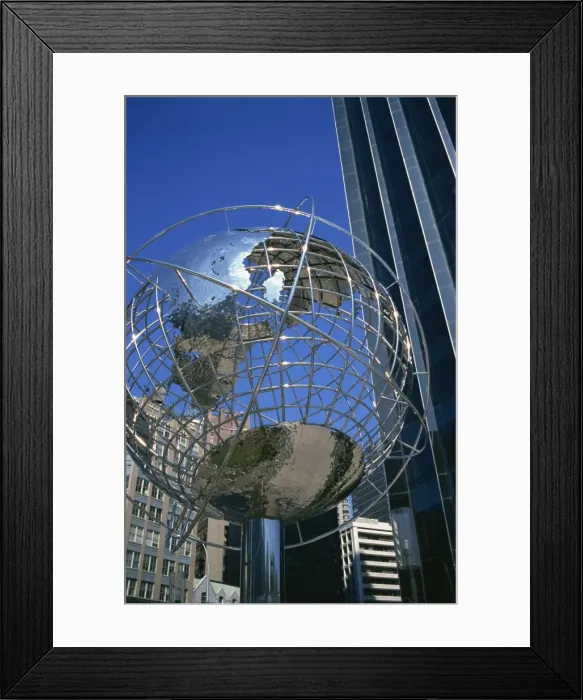 Framed Print : Columbus Circle, Central Park West, New York City, New York, Unit6ed States of America Framed Print : Columbus Circle, Central Park West, New York City, New York, Unit6ed States of America