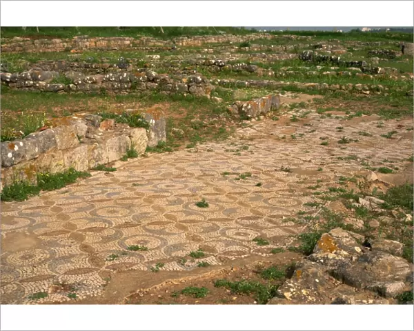 Remains of Roman villa, Abecada, Portimao, Portugal, Europe