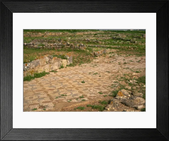 Framed Print : Remains of Roman villa, Abecada, Portimao, Portugal, Europe Framed Print : Remains of Roman villa, Abecada, Portimao, Portugal, Europe