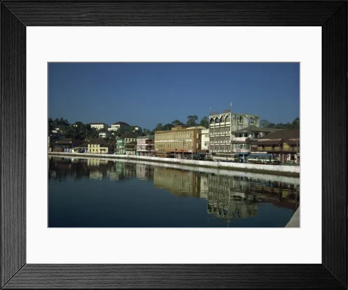 Framed Print : Panjim (Panaji), taken in 1980, Goa, India, Asia Framed Print : Panjim (Panaji), taken in 1980, Goa, India, Asia