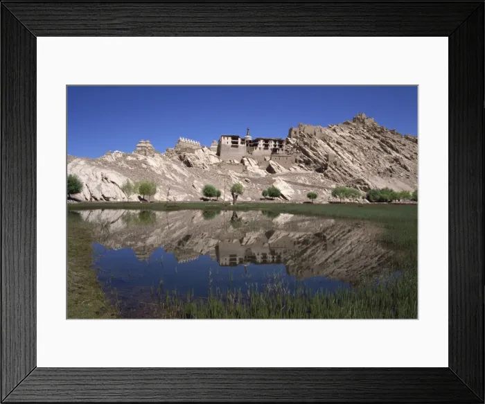 Framed Print : The old summer palace of the kings of Ladakh and gompa, Shey, Ladakh, India, Asia Framed Print : The old summer palace of the kings of Ladakh and gompa, Shey, Ladakh, India, Asia
