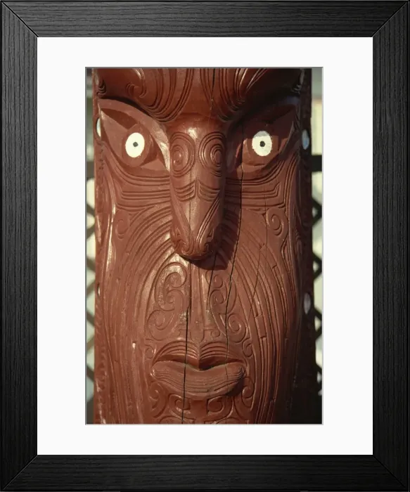Framed Print : Carving detail, Ohinemutu Marae Meeting House, North Island, New Zealand, Pacific Framed Print : Carving detail, Ohinemutu Marae Meeting House, North Island, New Zealand, Pacific