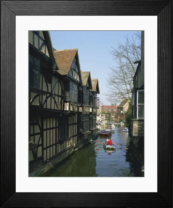 Framed Print : Old Weavers, Canterbury, Kent, England, United Kingdom, Europe Framed Print : Old Weavers, Canterbury, Kent, England, United Kingdom, Europe