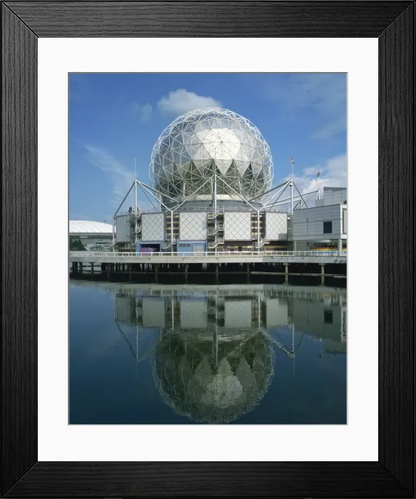 Framed Print : Science World Centre, Vancouver, British Columbia, Canada, North America Framed Print : Science World Centre, Vancouver, British Columbia, Canada, North America