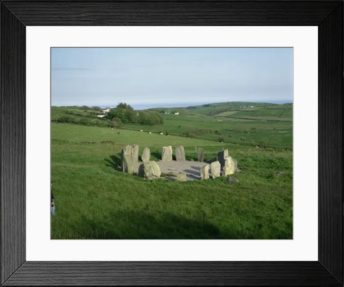 Framed Print : Drombeg Stone Circle, near Glandore, County Cork, Munster, Republic of Ireland, Europe Framed Print : Drombeg Stone Circle, near Glandore, County Cork, Munster, Republic of Ireland, Europe