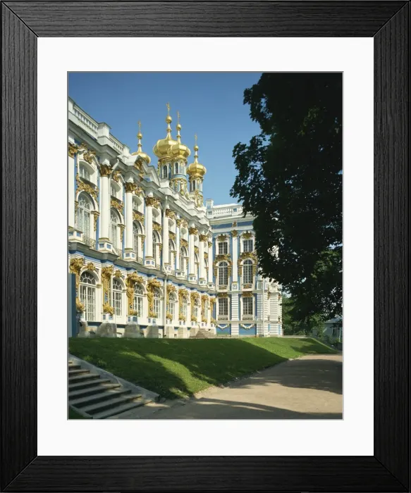 Framed Print : Catherine Palace near St. Petersburg, Russia, Europe Framed Print : Catherine Palace near St. Petersburg, Russia, Europe
