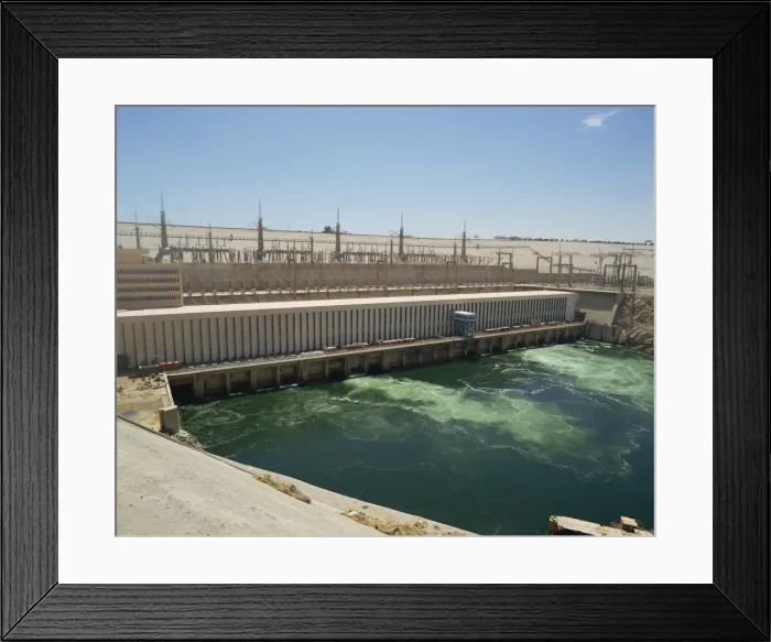 Framed Print : Aswan Dam, Aswan, Egypt, North Africa, Africa Framed Print : Aswan Dam, Aswan, Egypt, North Africa, Africa