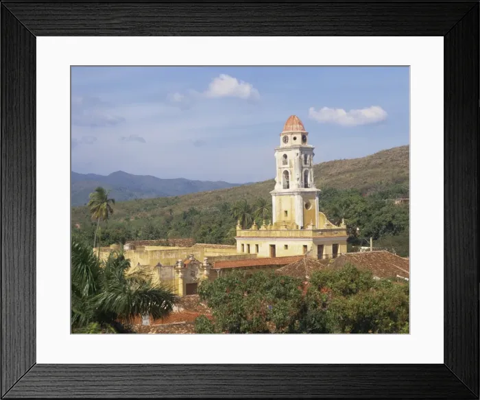 Framed Print : Tower of the Church and Convent of St. Francis of Assisi, Trinidad, UNESCO World Heritage Site Framed Print : Tower of the Church and Convent of St. Francis of Assisi, Trinidad, UNESCO World Heritage Site