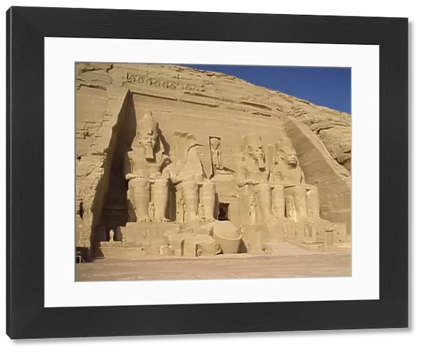 Great Temple of Ramses II, Abu Simbel, UNESCO World Heritage Site, Nubia
