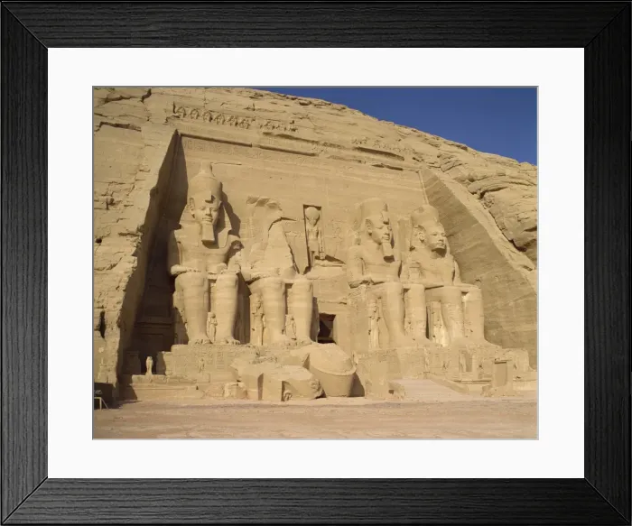 Framed Print : Great Temple of Ramses II, Abu Simbel, UNESCO World Heritage Site, Nubia Framed Print : Great Temple of Ramses II, Abu Simbel, UNESCO World Heritage Site, Nubia