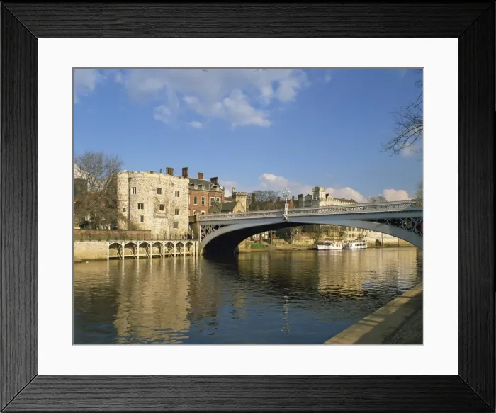 Framed Print : Lendal Bridge over the River Ouse, York, Yorkshire, England, United Kingdom, Europe Framed Print : Lendal Bridge over the River Ouse, York, Yorkshire, England, United Kingdom, Europe