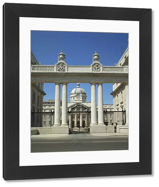 Government building, Dublin, Republic of Ireland, Europe
