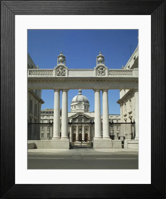 Framed Print : Government building, Dublin, Republic of Ireland, Europe Framed Print : Government building, Dublin, Republic of Ireland, Europe