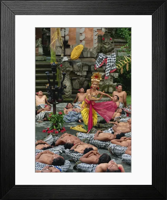 Framed Print : Princess Sita and performers of the Kecak Dance, Bali, Indonesia, Southeast Asia, Asia Framed Print : Princess Sita and performers of the Kecak Dance, Bali, Indonesia, Southeast Asia, Asia