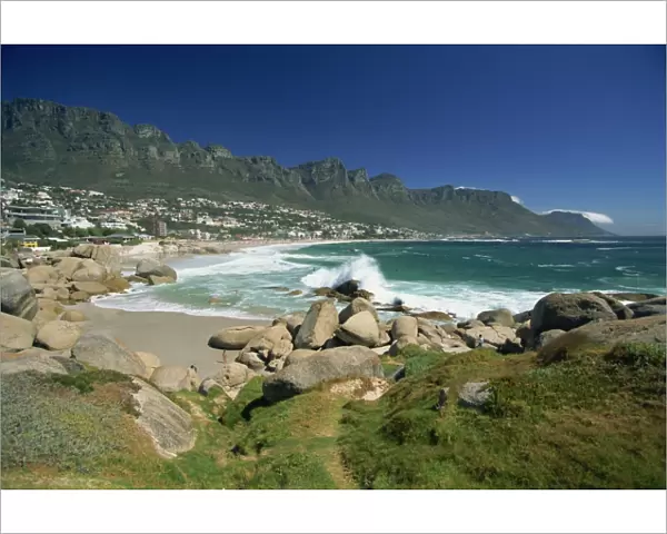 Clifton Bay and beach, sheltered by the Lions Head and Twelve Apostles