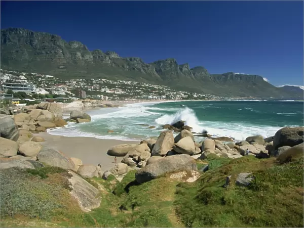 Clifton Bay and beach, sheltered by the Lions Head and Twelve Apostles