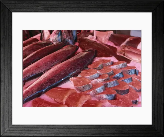 Framed Print : Central fish market, Torget, Bergen, Western Fjords, Norway, Scandinavia, Europe Framed Print : Central fish market, Torget, Bergen, Western Fjords, Norway, Scandinavia, Europe