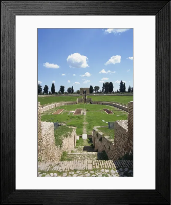 Framed Print : Augustine period amphitheatre and entrance arch, Lucera, Puglia, Italy, Europe Framed Print : Augustine period amphitheatre and entrance arch, Lucera, Puglia, Italy, Europe