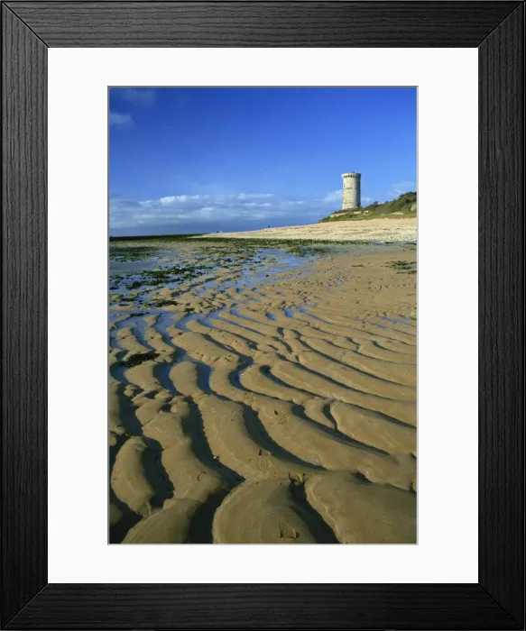 Framed Print : Lighthouse of Phare des Baleines, Ile de Re, Charente-Maritime, Poitou-Charentes